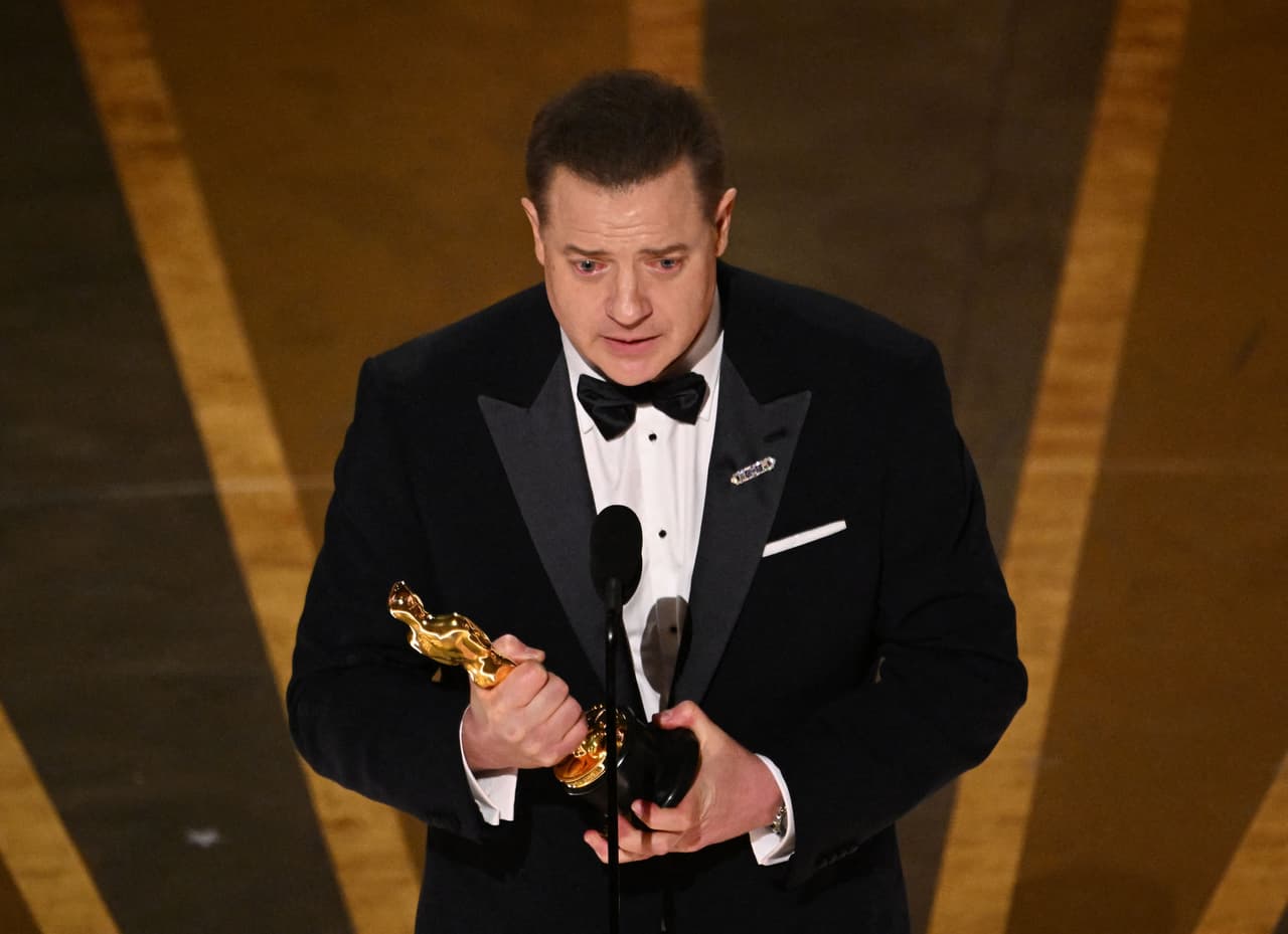 Premios Oscar 2023: Brendan Fraser gana como Mejor Actor por su película 'The Whale'