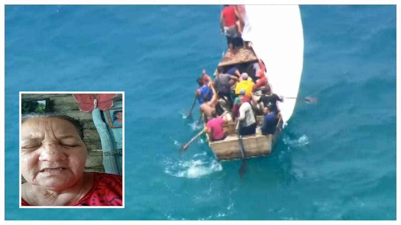 “Soy una madre sufriendo”: familiares de balseros cubanos piden ayuda para tener noticias de ellos