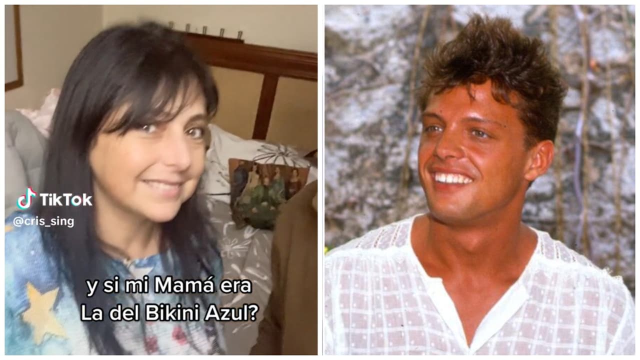 Joven descubre fotos de su mamá con Luis Miguel e Internet enloquece: ¿La chica del bikini azul?