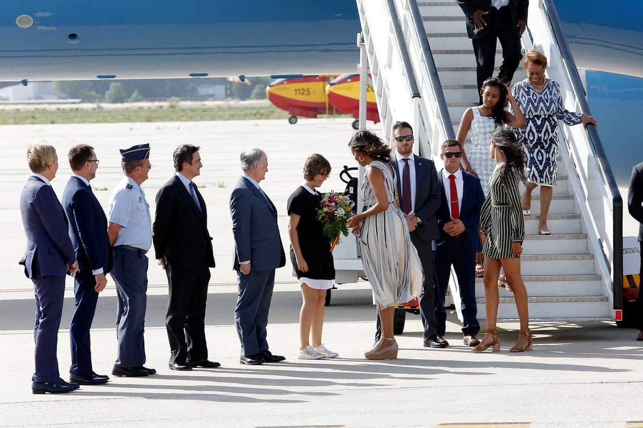 Las mujeres Obama viajaron a España para hacer promoción a la iniciativa 'Let Girls Learn'.