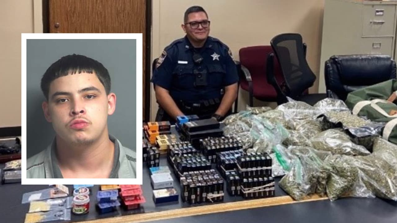 Descubren cargamento de drogas tras marcar alto a joven al norte de Houston