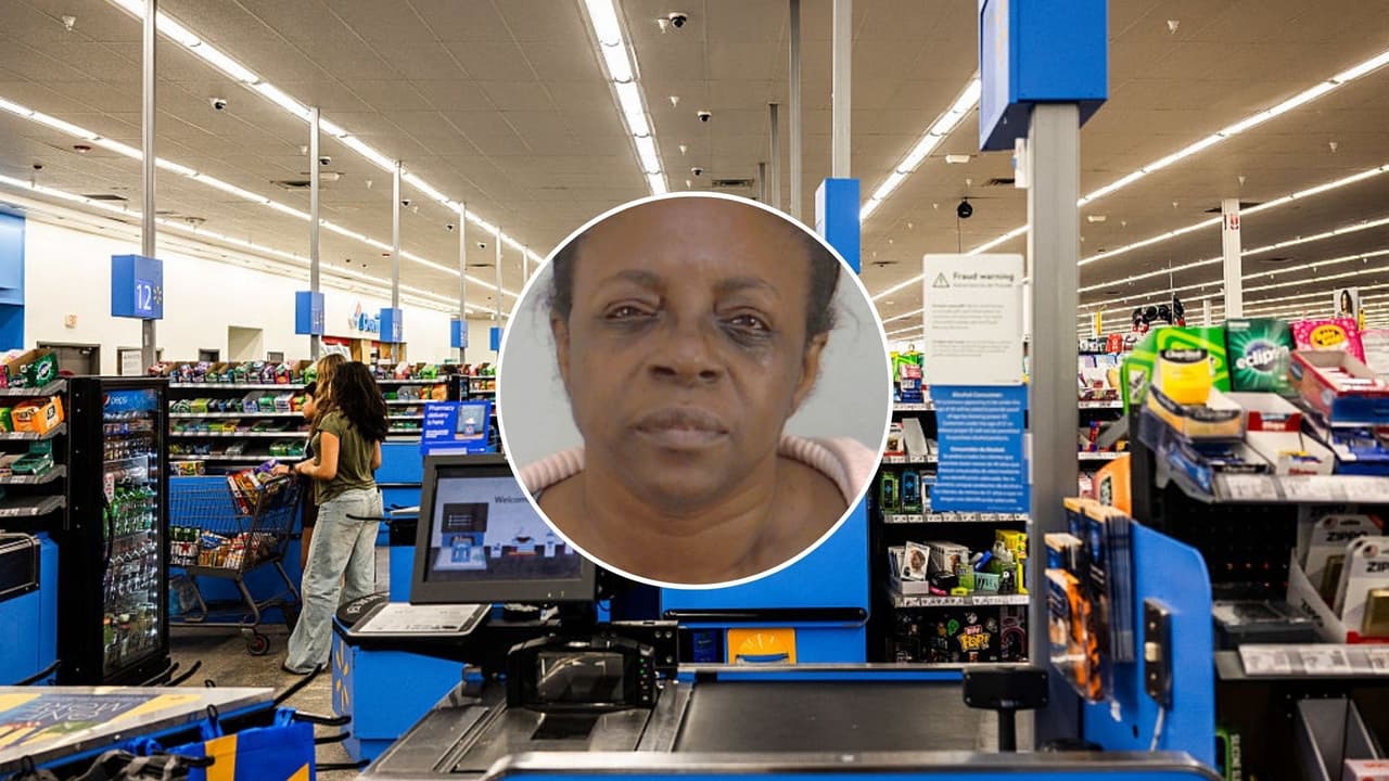 Mujer es detenida en Walmart por pasar sin escanear $43 en mercancía en la caja de autocobro