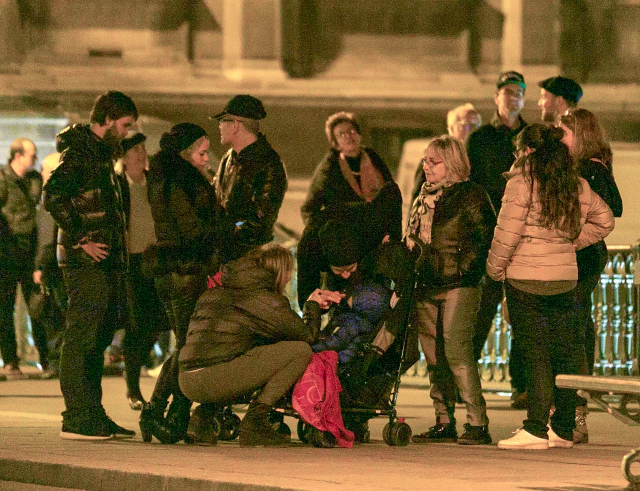 Y se pasearon por la capital francesa como cualquier otro turista.