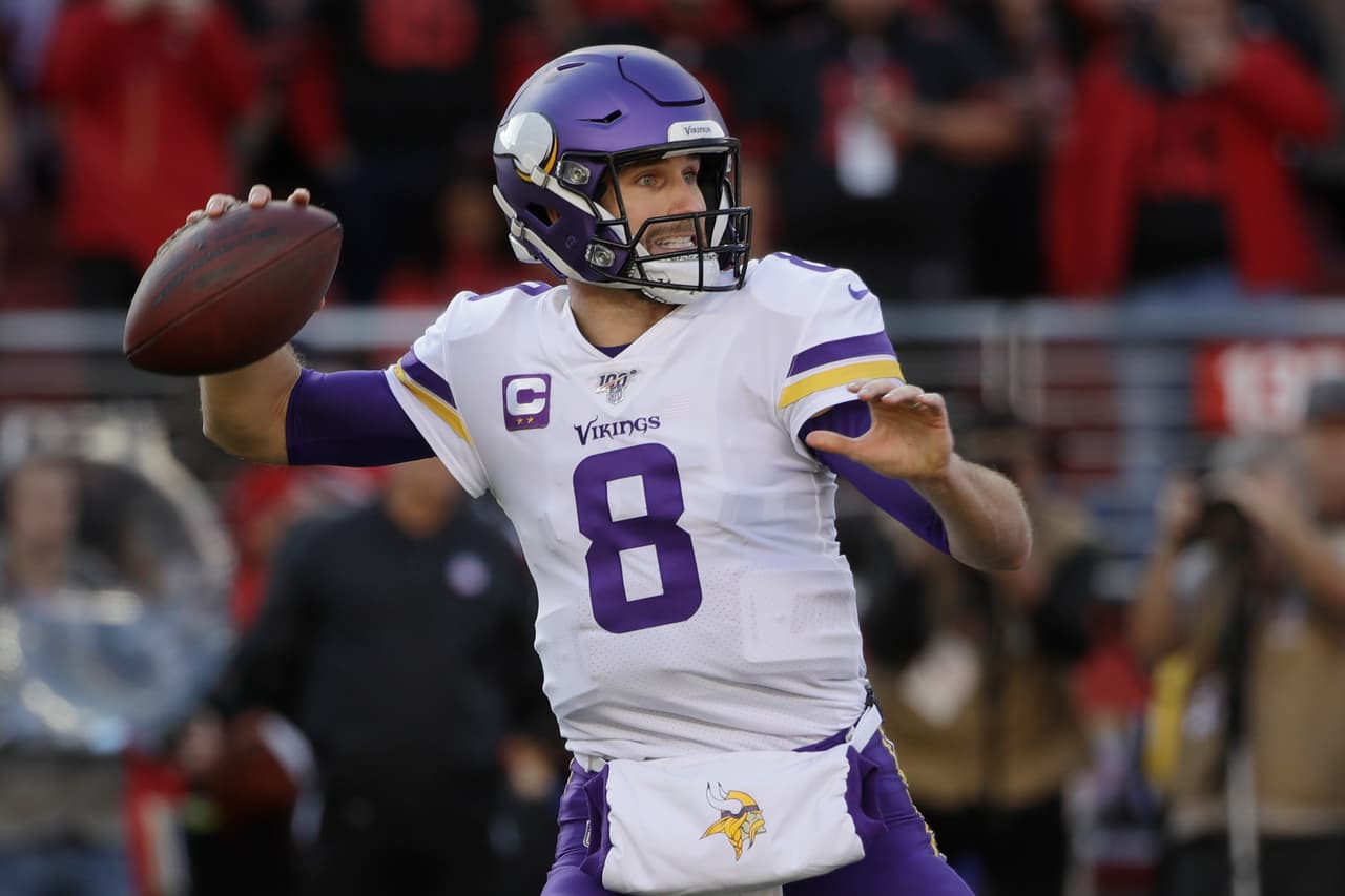<b>5.- Kirk Cousins (Minnesota Vikings)</b>
<br>33 millones de dólares