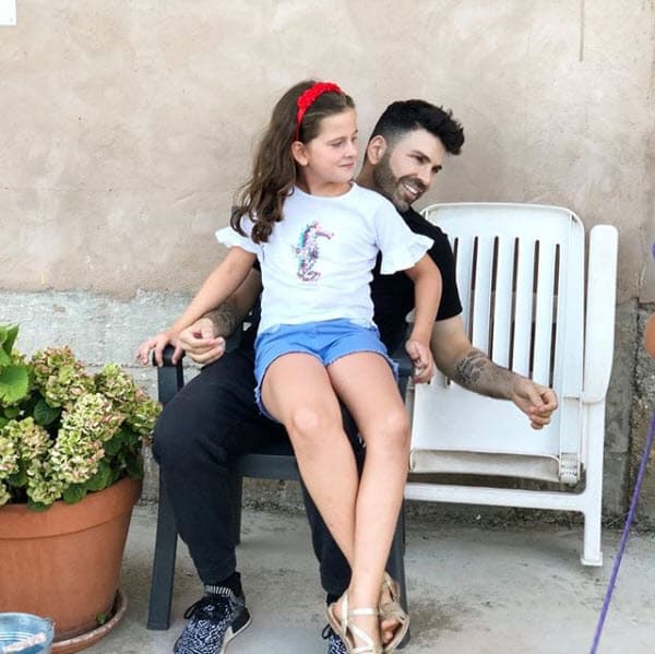 Sus sobrinos han sido los protagonistas de las fotografías que ha publicado a sus más de un millón de seguidores.