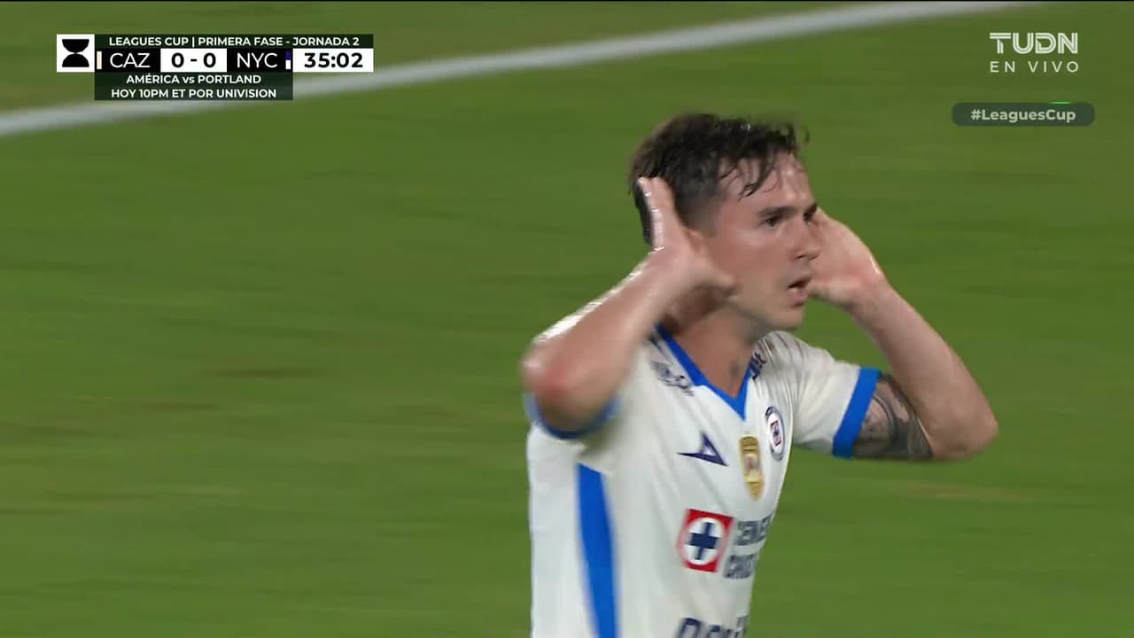 ¡Golazo del Cruz Azul! Palavecino abre el marcador ante el NYC