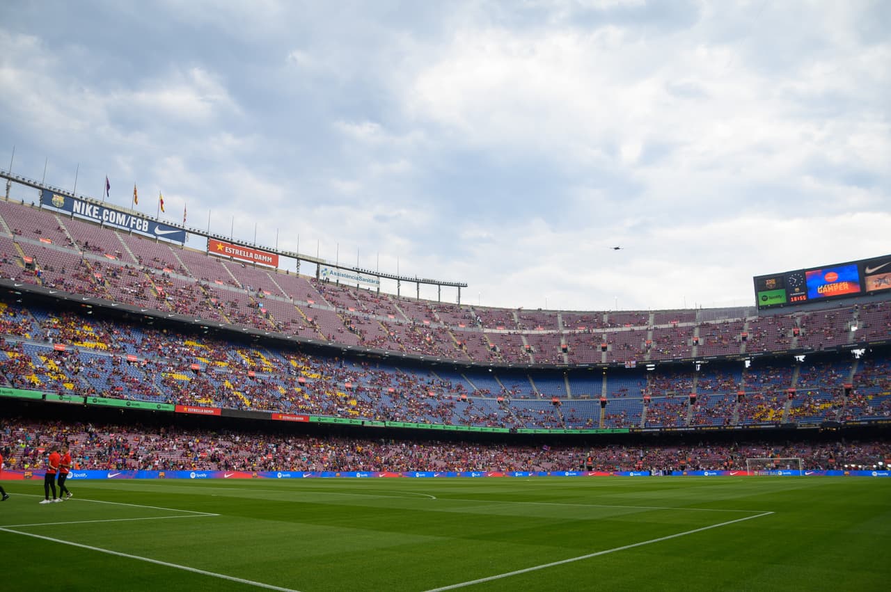 El Camp Nou vivió una fiesta.