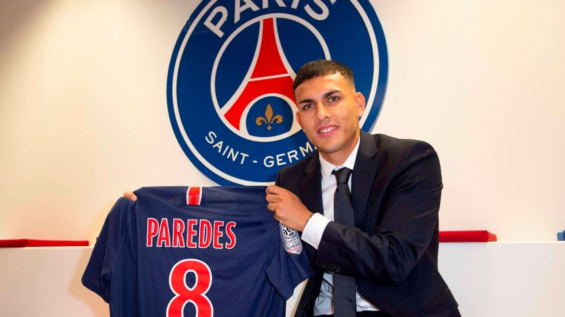 <b>2. Leandro Paredes - </b>55.5 millones de dólares del Zenit de San Petersburgo al Paris Saint-Germain.