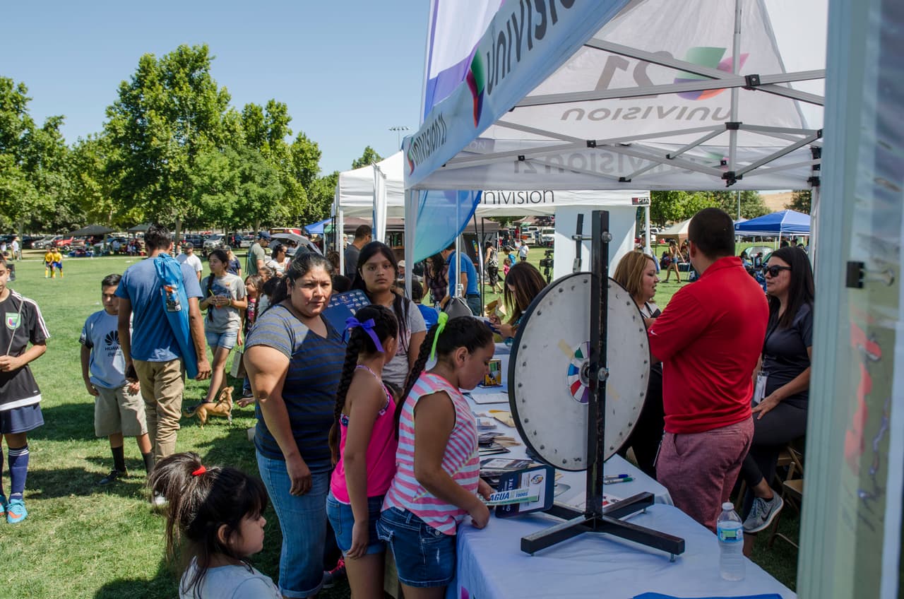 Diversión familiar en Copa Univision Fresno.