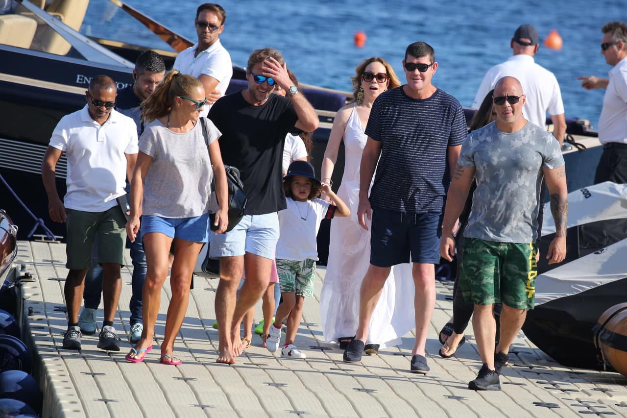Mariah Carey está nuevamente de vacaciones en Mykonos.
