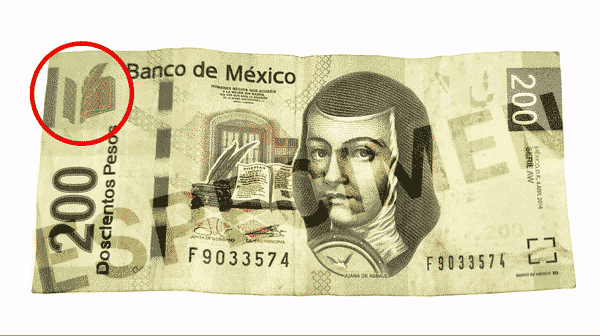 Estas siete claves te ayudarán a identificar si un billete mexicano es falso