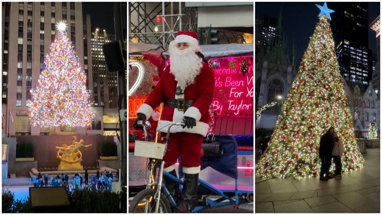 La magia navideña de Nueva York: Árboles, luces y espíritu festivo en cada rincón