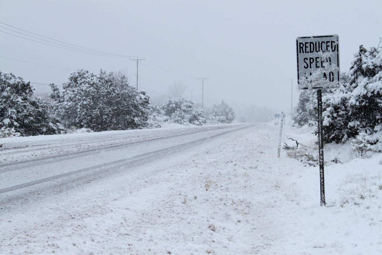 Cuatro días atrapados en la nieve: la odisea de una familia varada en las montañas de Nuevo México