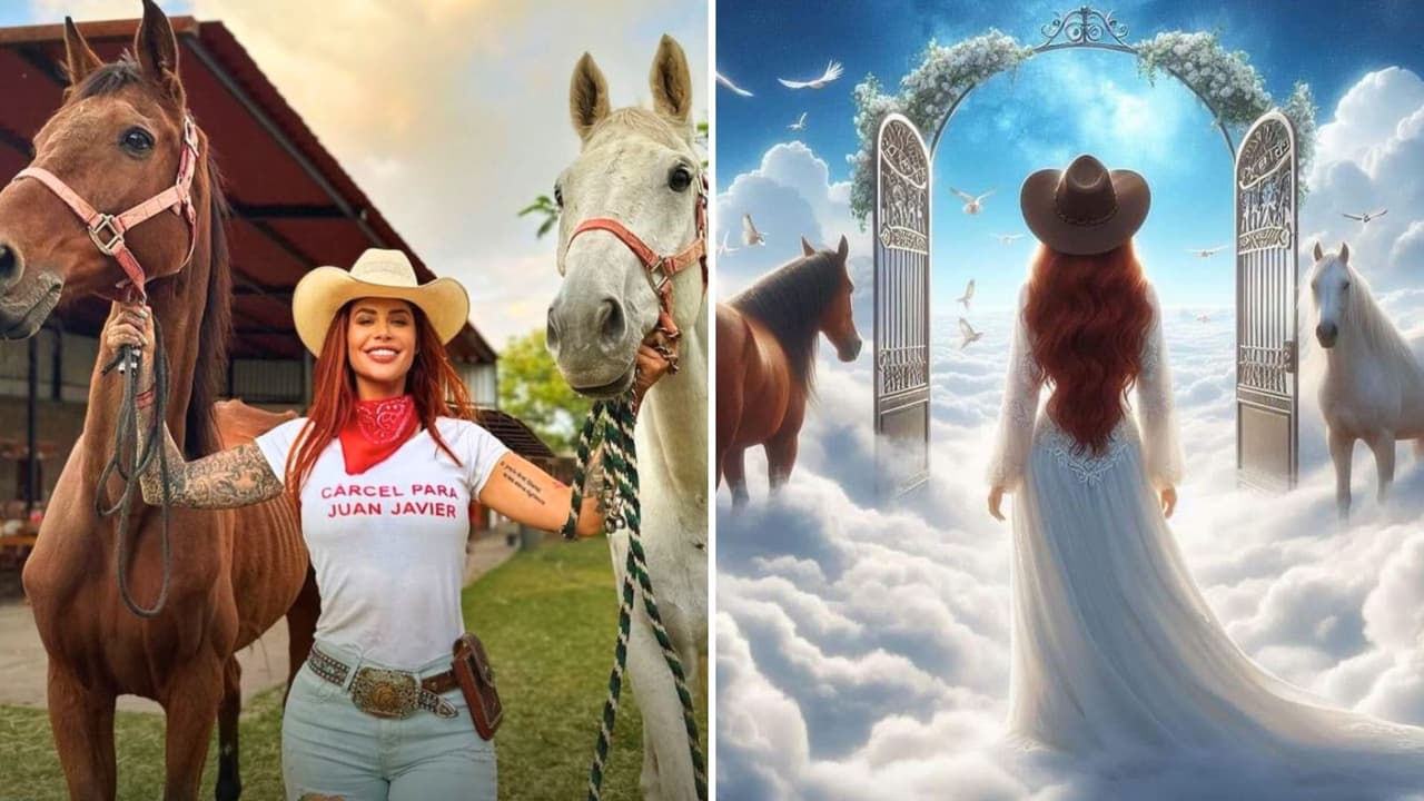 Elena Larrea: video animado la muestra despidiéndose de sus caballos y hace llorar al Internet