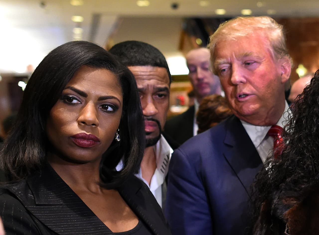 Omarosa Manigault es la nueva encargada para el voto afroamericano de la campaña de Donald Trump.
<br>
