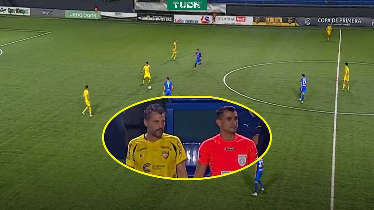 Presidente del Recoleta FC de Paraguay juega minutos en el partido ante Nacional