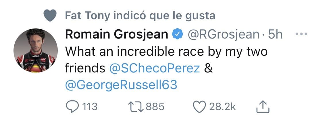 No dejan de caer felicitaciones en las redes sociales para Sergio Pérez tras su victoria en las Formula 1. ¡Histórico!