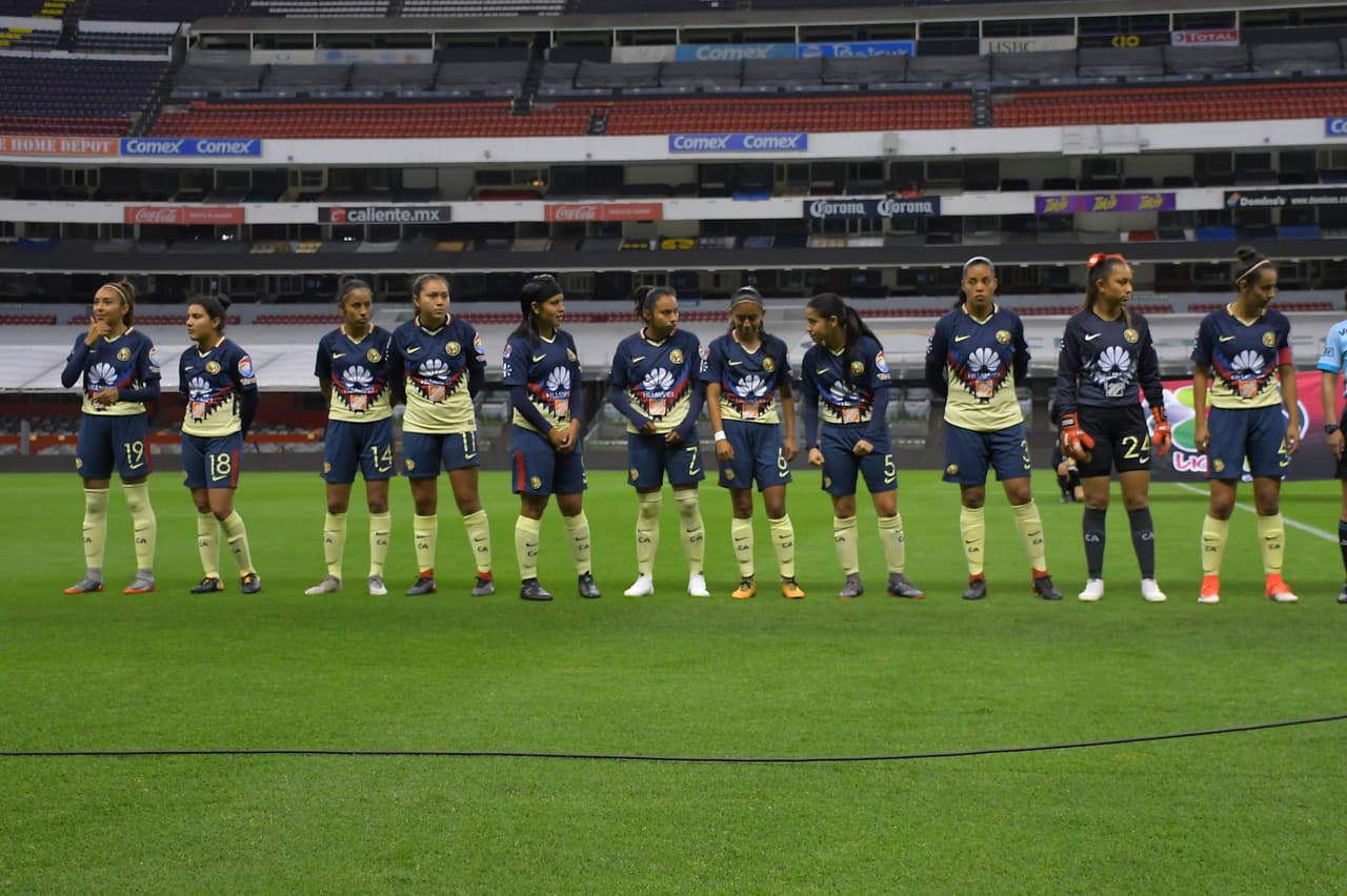 Ciudad de México, 12 de febrero de 2018. , durante el juego de la jornada 6 del torneo Clausura 2018 de la Liga MX Femenil, entre las Aguilas del América y Monarcas Morelia, celebrado en el estadio Azteca. Foto: Imago7/Luis Onofre