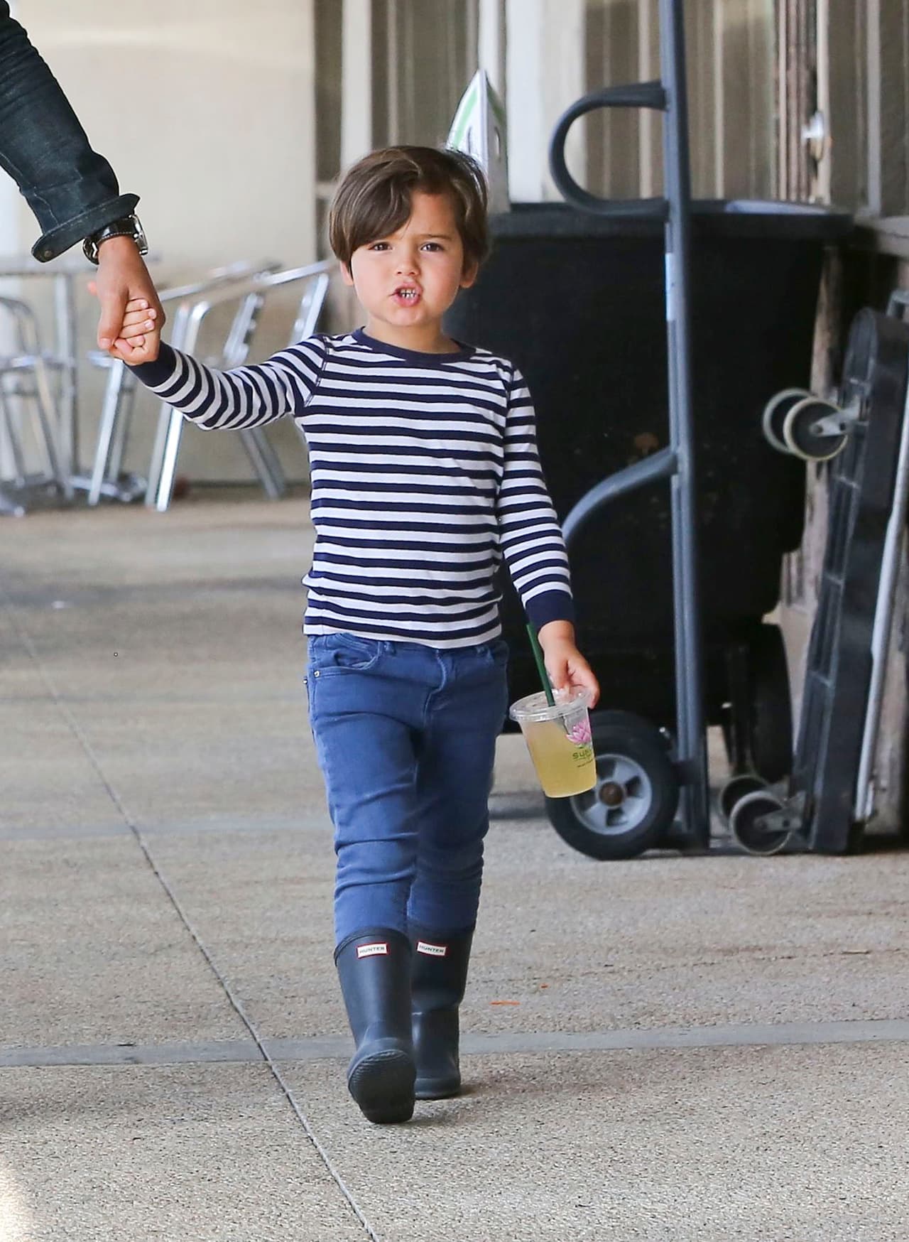 ¡El sol de Los Ángeles es fuerte, por eso algo frío e hidratante es muy bueno!