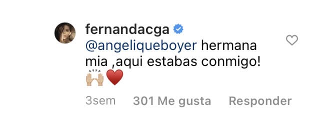 Por lo menos públicamente, Fernanda Castillo no le recriminó que revelara que el niño se llamará Liam. Se limitó a hacerle saber que sí estuvo a su lado. 
<br>