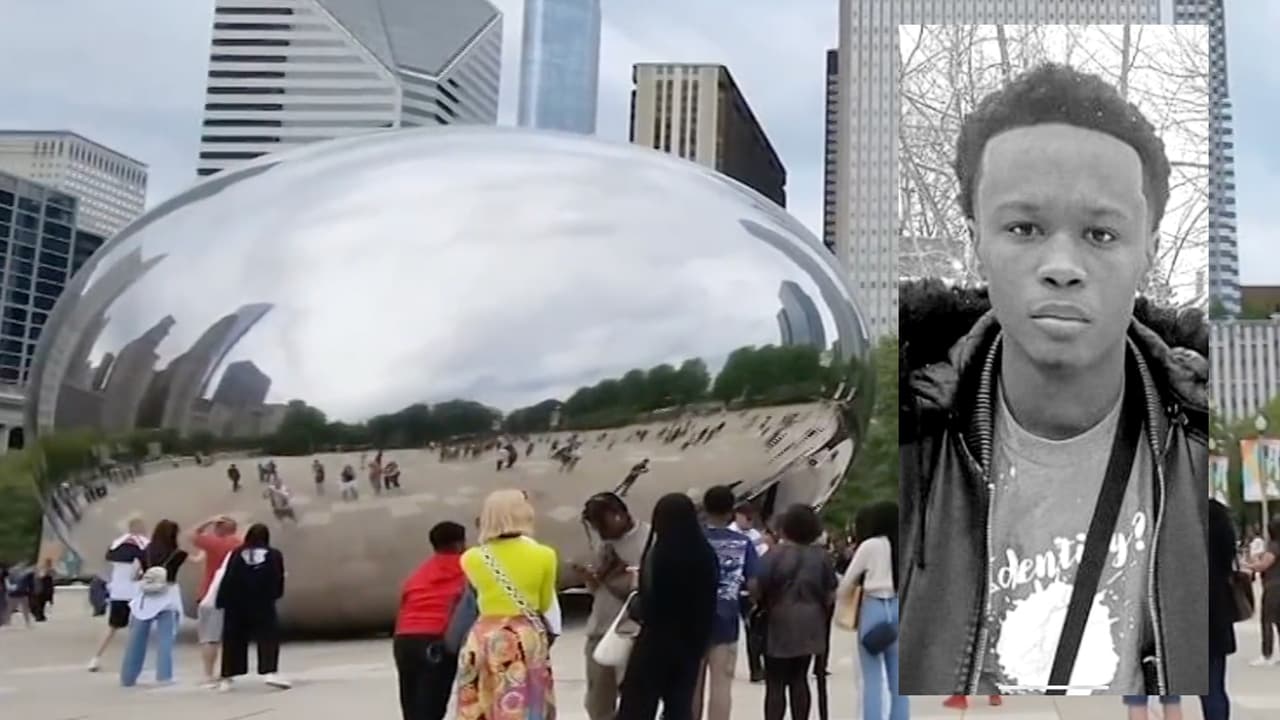 El más sonado de los 
<b>homicidios de jóvenes</b> 
<b>el fin de semana pasado</b> fue el de un 
<b>chico de 16 años</b> asesinado de 
<b>un tiro en el pecho</b> 
<b>en Millennium Park</b>, en las inmediaciones del 
<b>icónico “Bean”</b>, que derivó en 
<b>uno de los toques de queda</b> precisamente para esa zona.