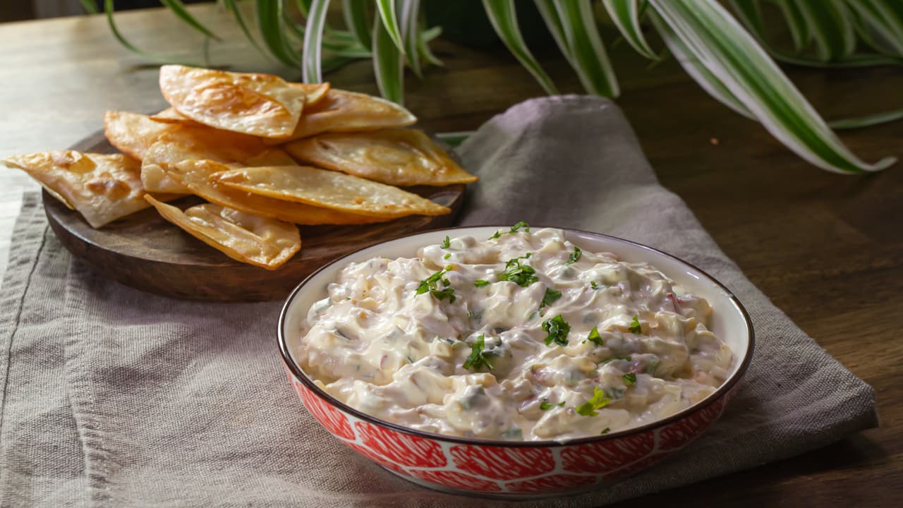 Snack de champiñones