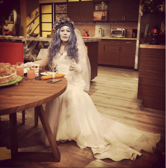 Mientras que la periodista Martha Figueroa se convirtió en 'El Cádaver de la Novia'.