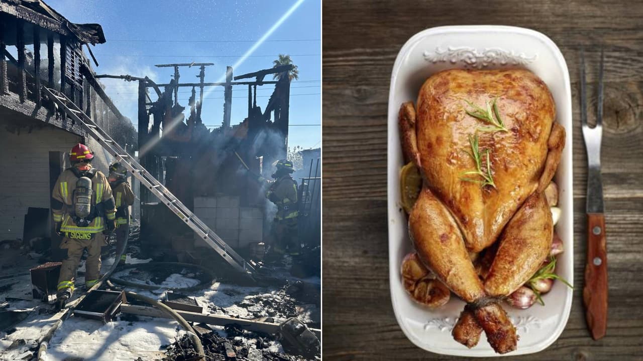 De acuerdo con la Agencia Federal de Gestión de Emergencias (FEMA), cocinar es la principal causa de incendios domésticos en cualquier época del año, pero son especialmente comunes durante las festividades como Navidad.