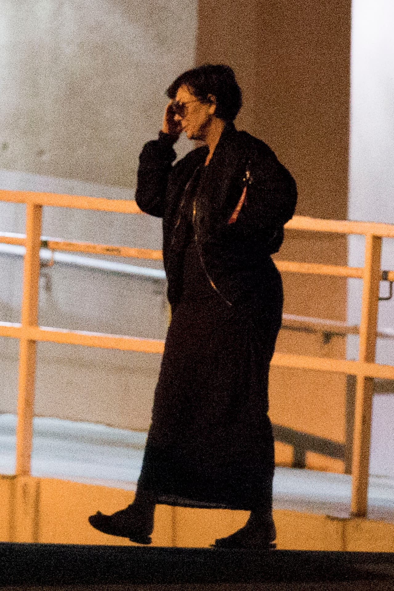 Estas fotos fueron tomadas después de que Kris visitara al jugador de baloncesto.