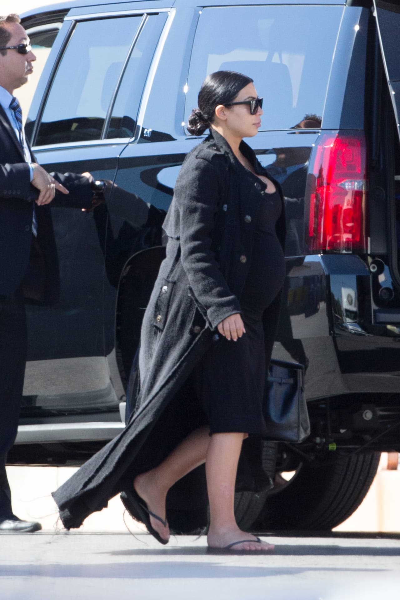 Khloé Kardashin logró evadir a las cámaras.