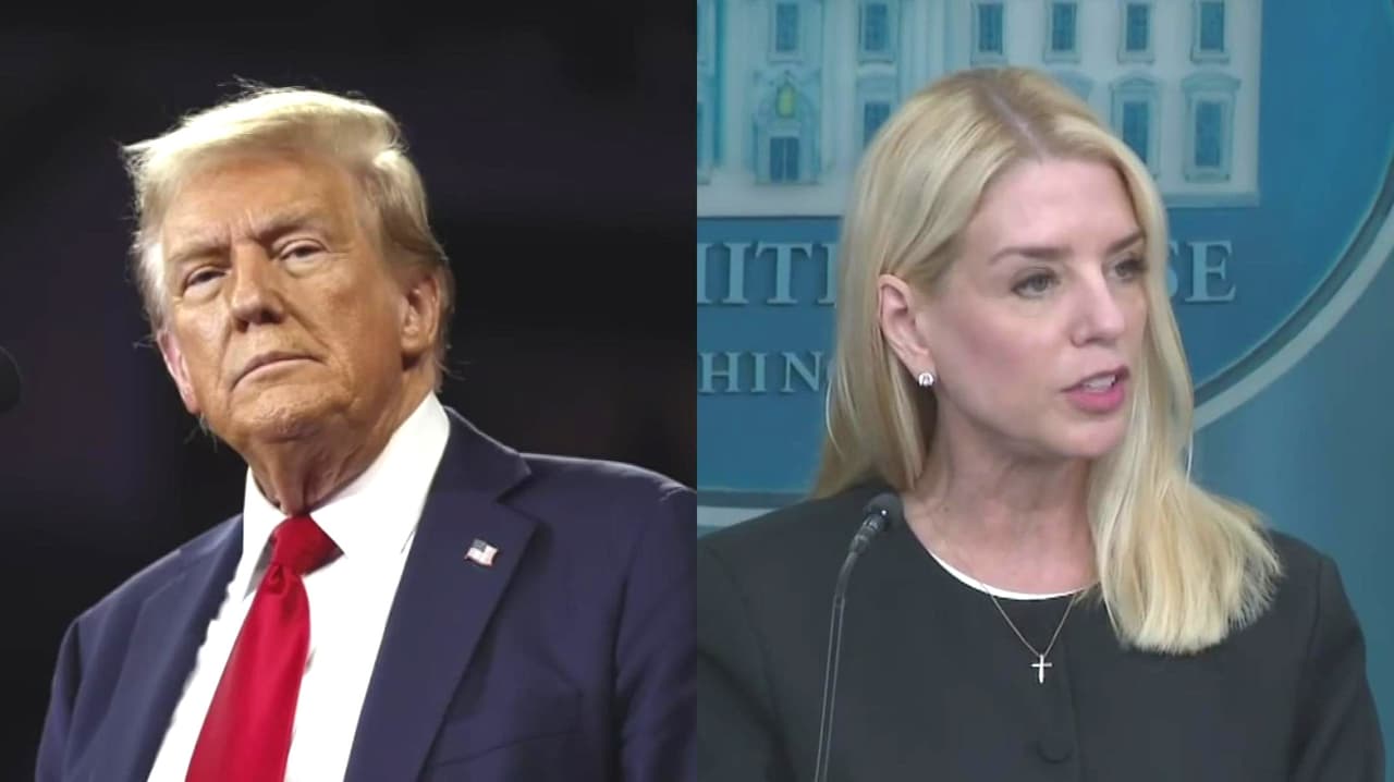 Donald Trump considera despedir a Pam Bondi por su manejo del caso de Jeffrey Epstein