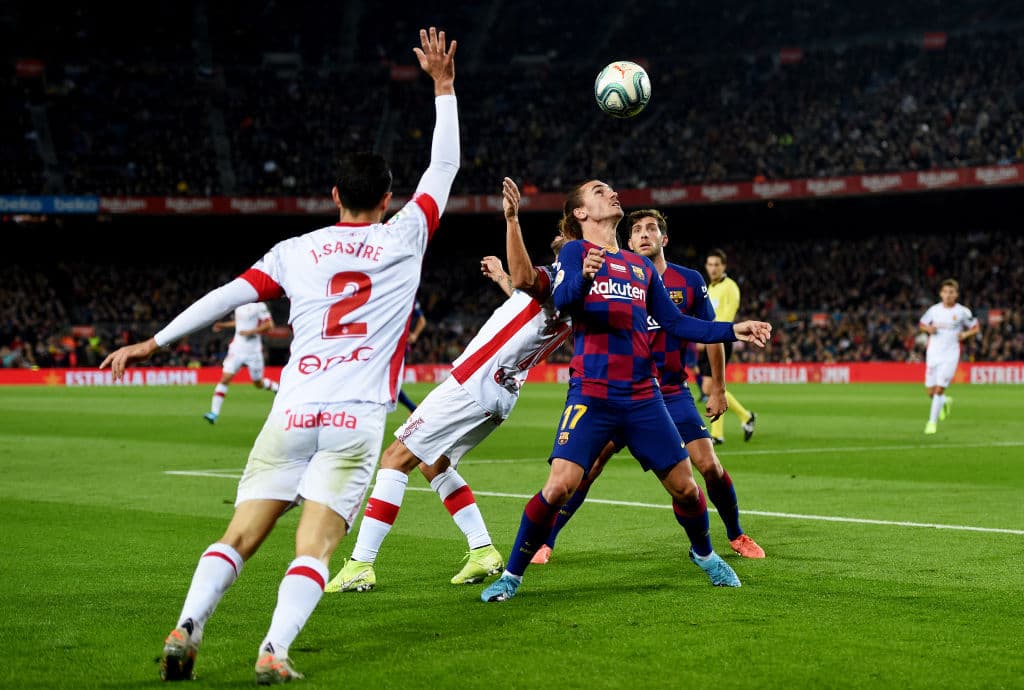 Con goles de Antoine Griezmann, luis Suárez y triplete de Lionel Messi, Barcelona golea 5-2 en casa al Mallorca.