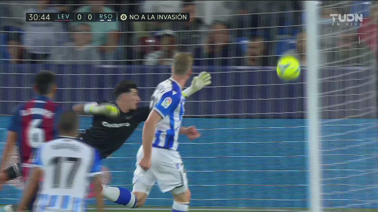 ¡Cimbra el metal! Sorloth estuvo cerca del gol con cabezazo al poste