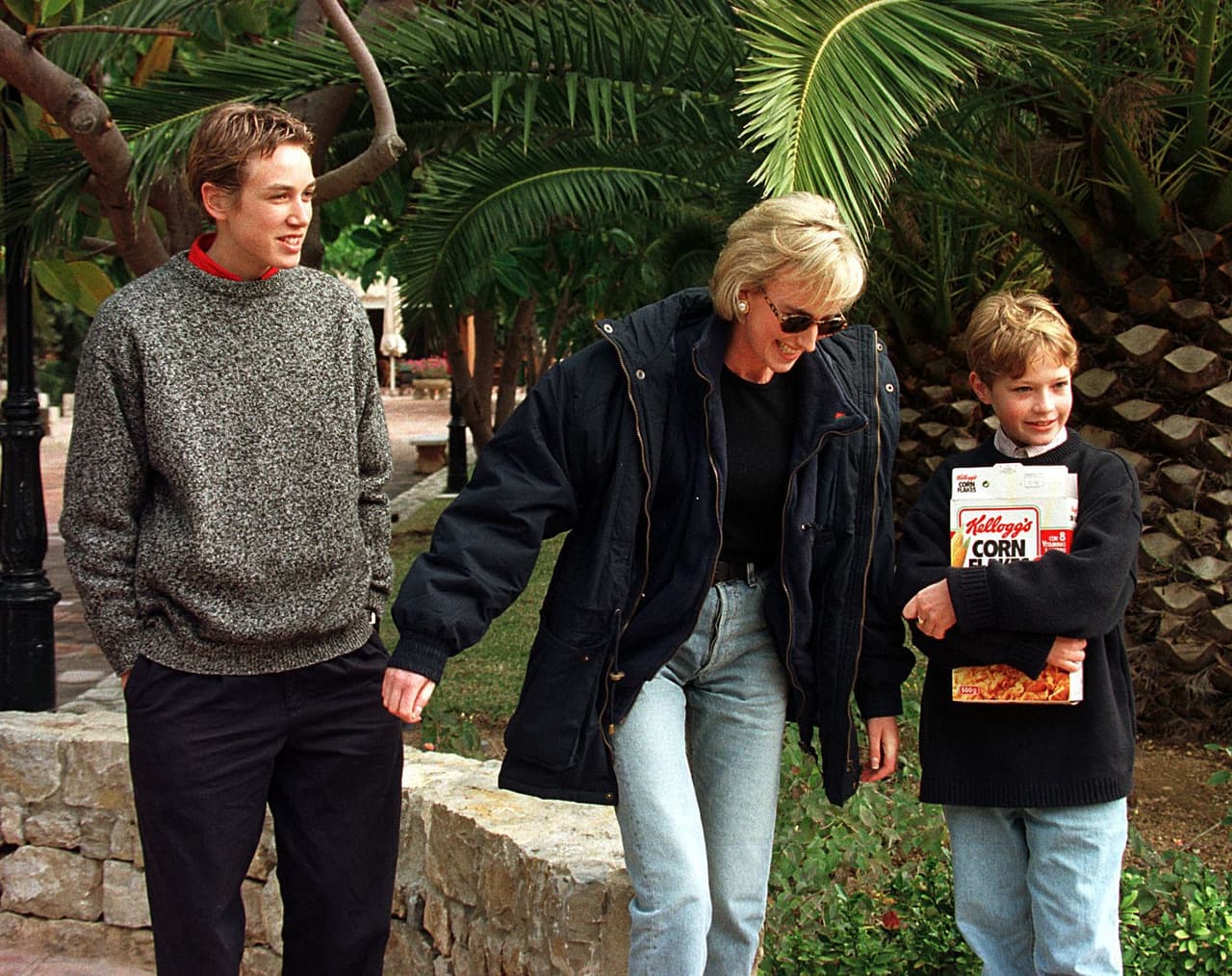 William tenía una excelente relación con su mamá.