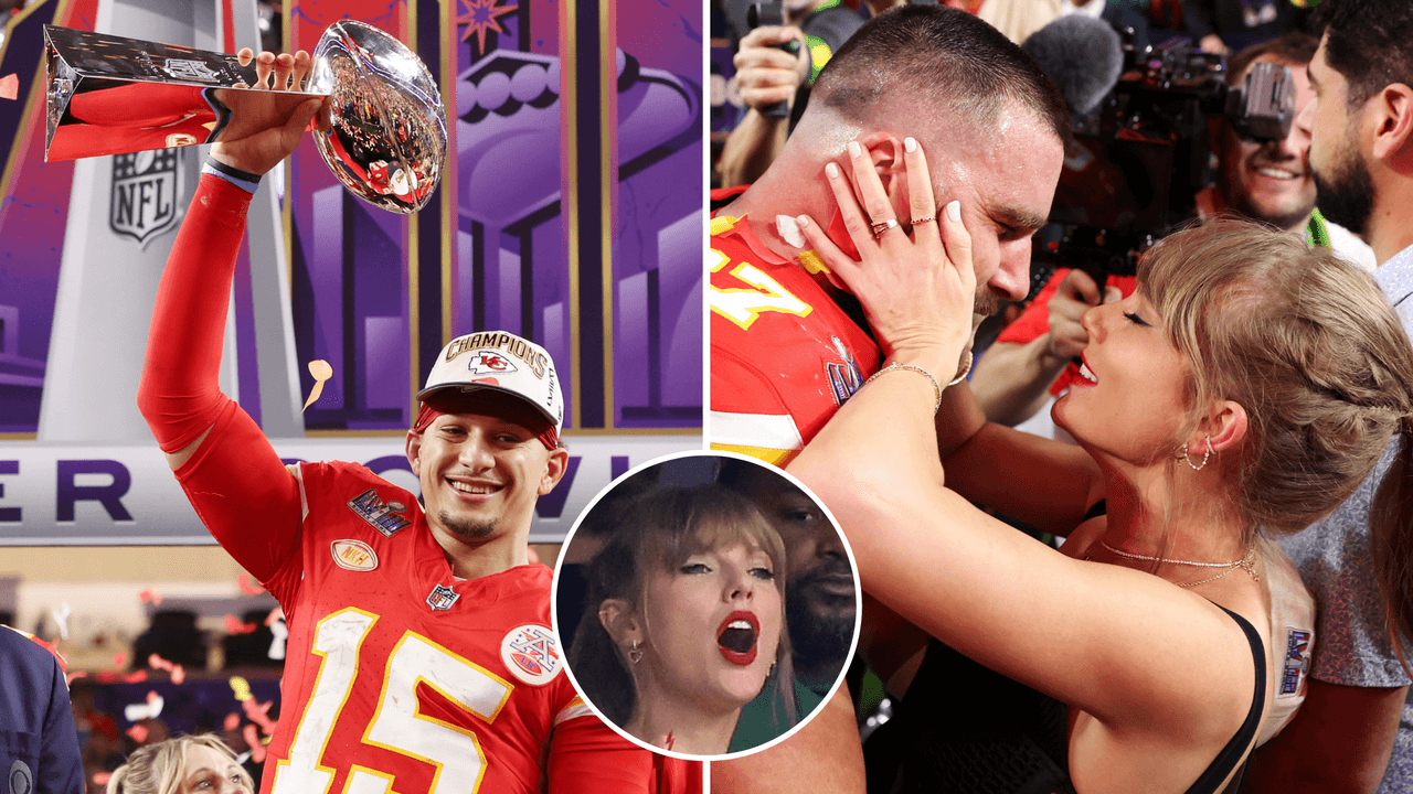 El Super Bowl LVIII inundó de memes las redes sociales: Taylor Swift se robó el show sin hacer nada