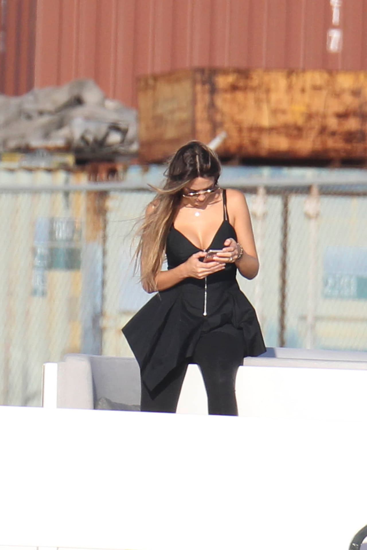 La pareja paseaba en su yate por las playas de Miami.