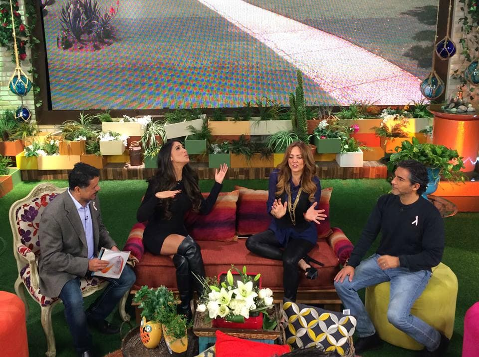 ¡Haciendo caras chistosas!