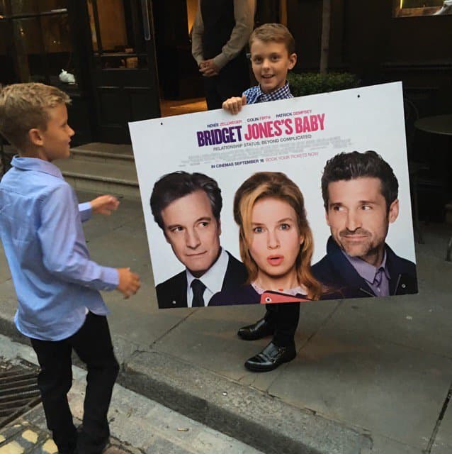 El actor Patrick Dempsey se casó con la estilista Jillian Fink en 1999, con quien tuvo tres hijos.