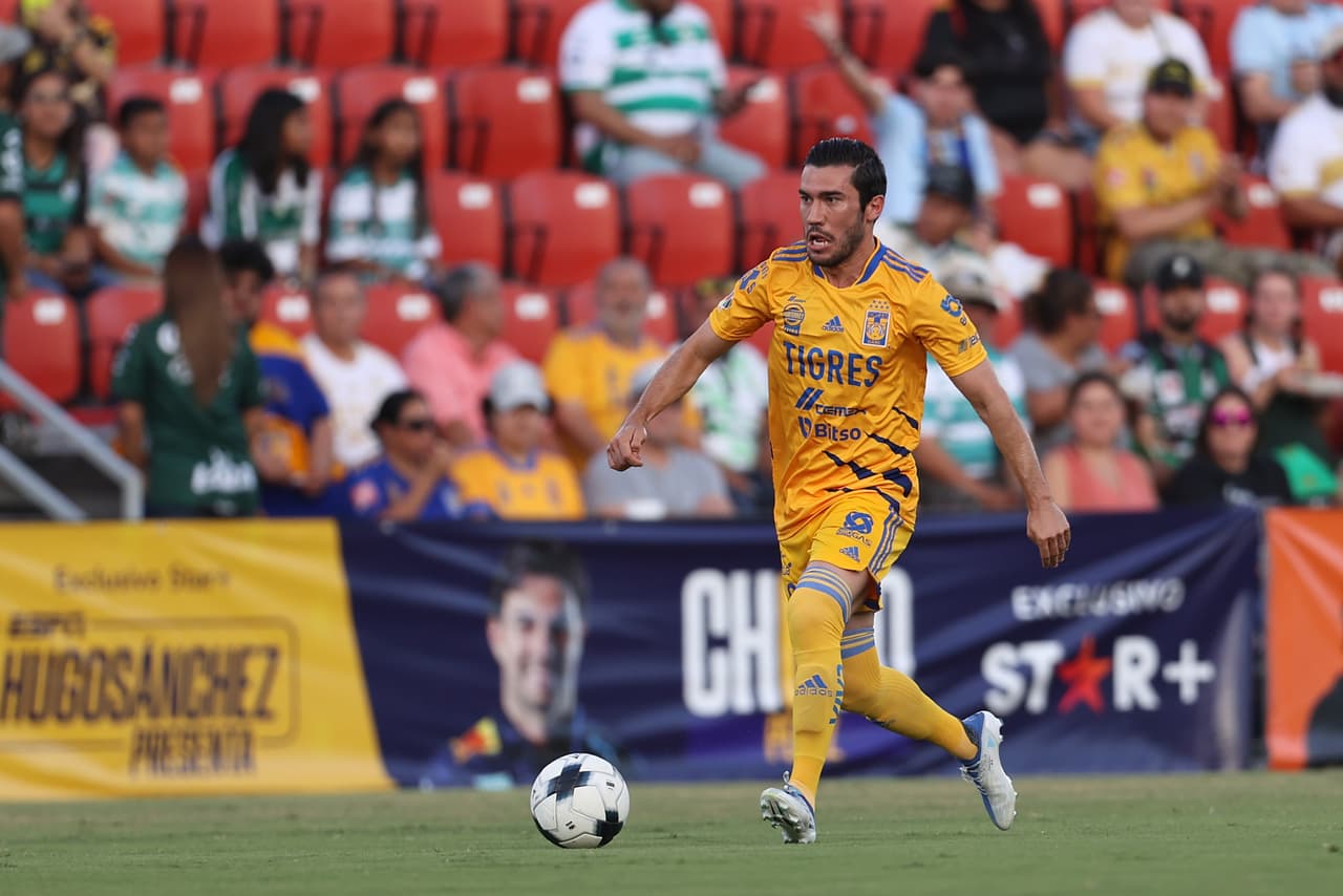 Con goles de Harold Preciado (doblete) y Correa, Santos derrotó a Tigres, que solo descontó gracias a Juan Pablo Vigón, en el partido amistoso de pretemporada.