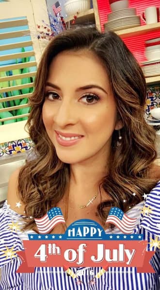 Maity Interiano: " #HappyFourth of July!" (Julio 4, 2016)