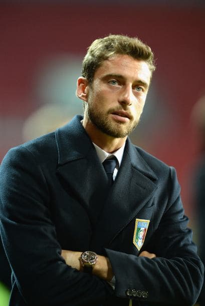 Claudio Marchisio es otro jugador italiano que sabe cómo vestir bien.