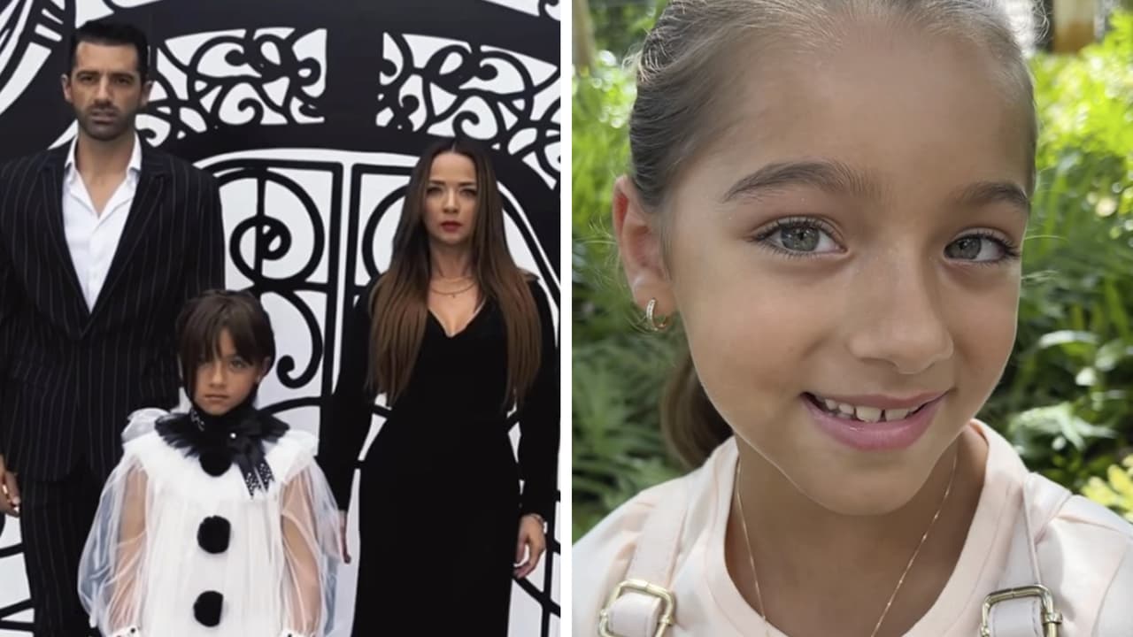 Alaïa reunió a sus papás para bailar juntos una coreografía y festejar su cumpleaños