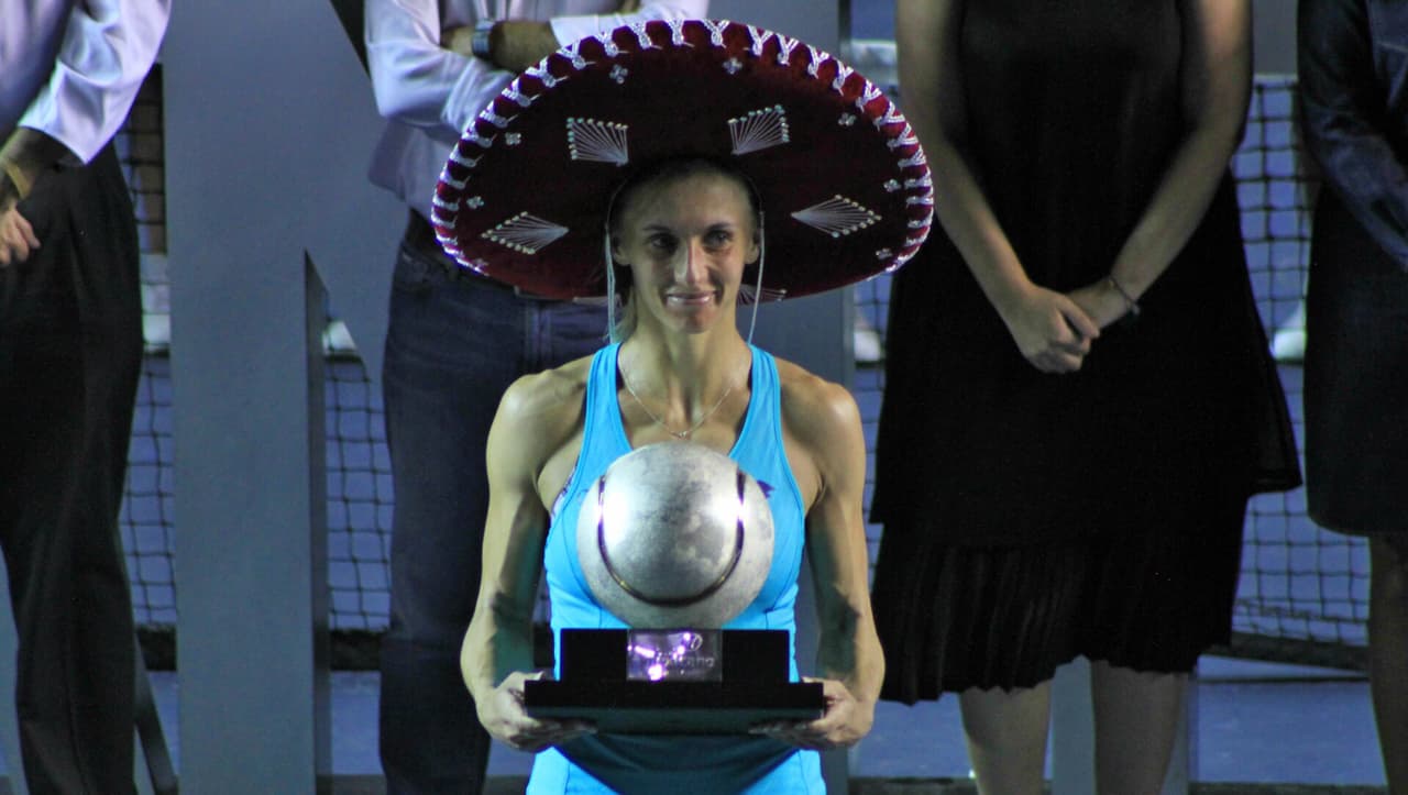 Por segundo año consecutivo, Lesia Tsurenko es la reina del Abierto Mexicano de Tenis