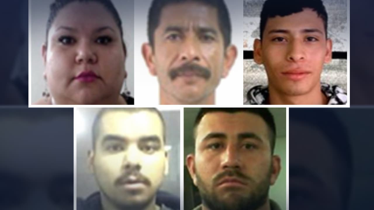 Publican cinco fotos de presuntos traficantes de humanos y drogas en busca de información que lleve al arresto