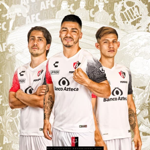 La nueva camiseta de visita del Atlas con el pelaje de los zorros.