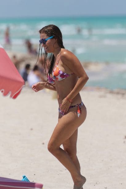 Sobre todo para presumir su cuerpazo.