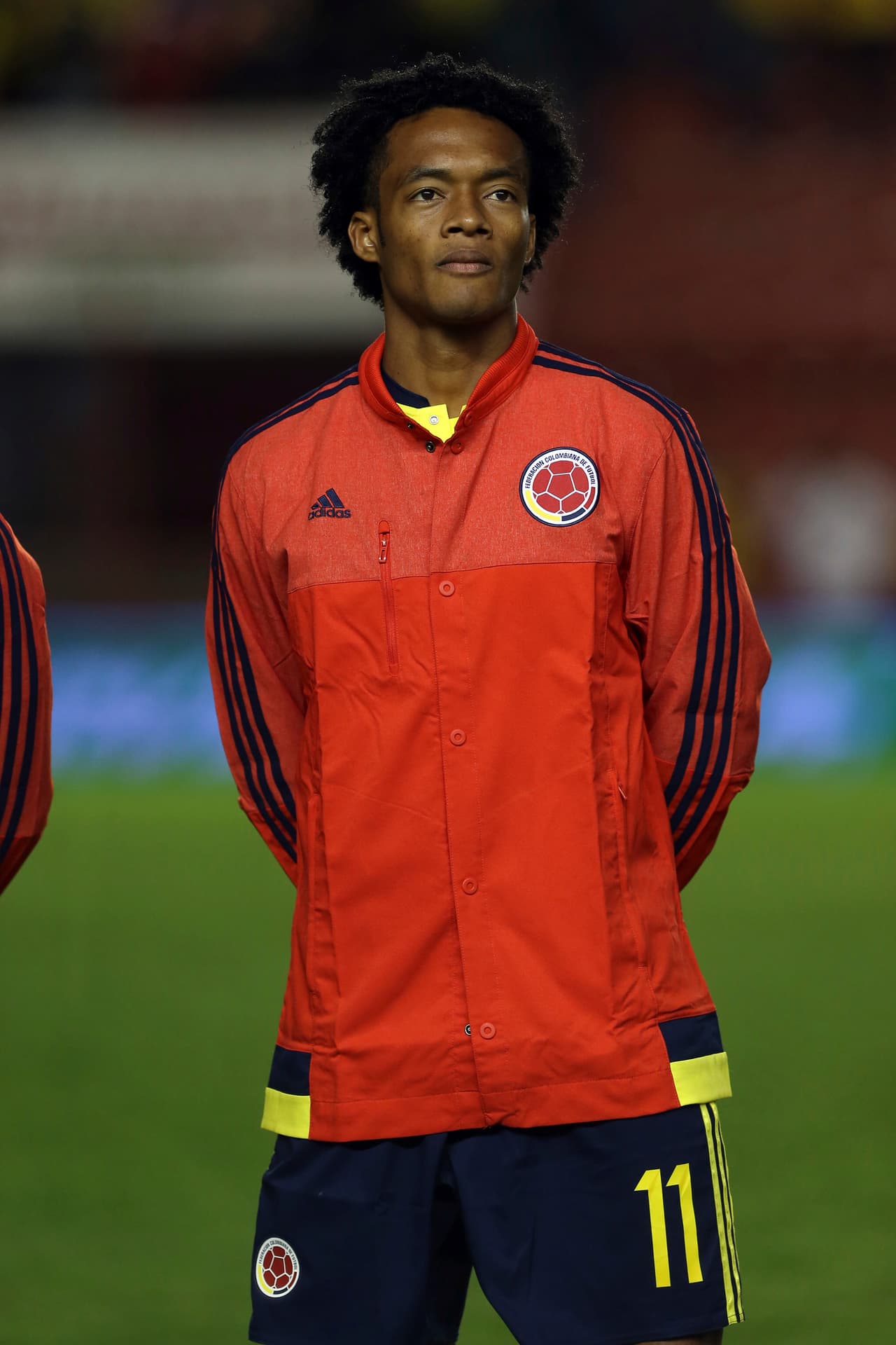 Juan Guillermo Cuadrado. Posición: Mediocampista. Edad: 28 años. Club: Juventus (Italia). Veces seleccionado: 49 participaciones. Descripción: Desborde, velocidad, habilidad y buen pegada. El colombiano regresó al fútbol italiano e hizo una gran campaña con el Juventus, equipo donde se coronó campeón de la Liga y la la Copa. Jugará su tercera Copa América