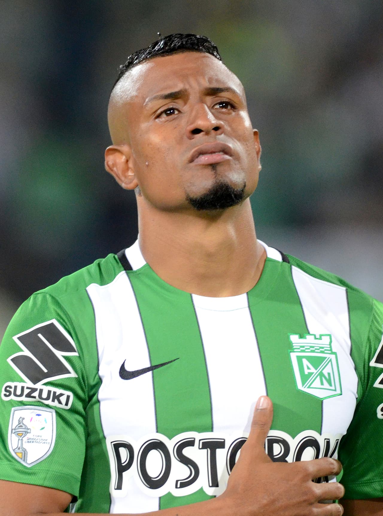 Farid Díaz. Posición: Defensa. Edad: 32 años. Club: Atlético Nacional (Colombia). Veces seleccionado: 3 participaciones. Descripción: Un lateral fuerte y de buena pegada. Después de pasar por cinco equipos en el fútbol colombiano encontró en el Atlético Nacional su mejor nivel y allí ganado ocho títulos desde la temporada 2012. Su equipo está en semifinales de la Copa Libertadores.