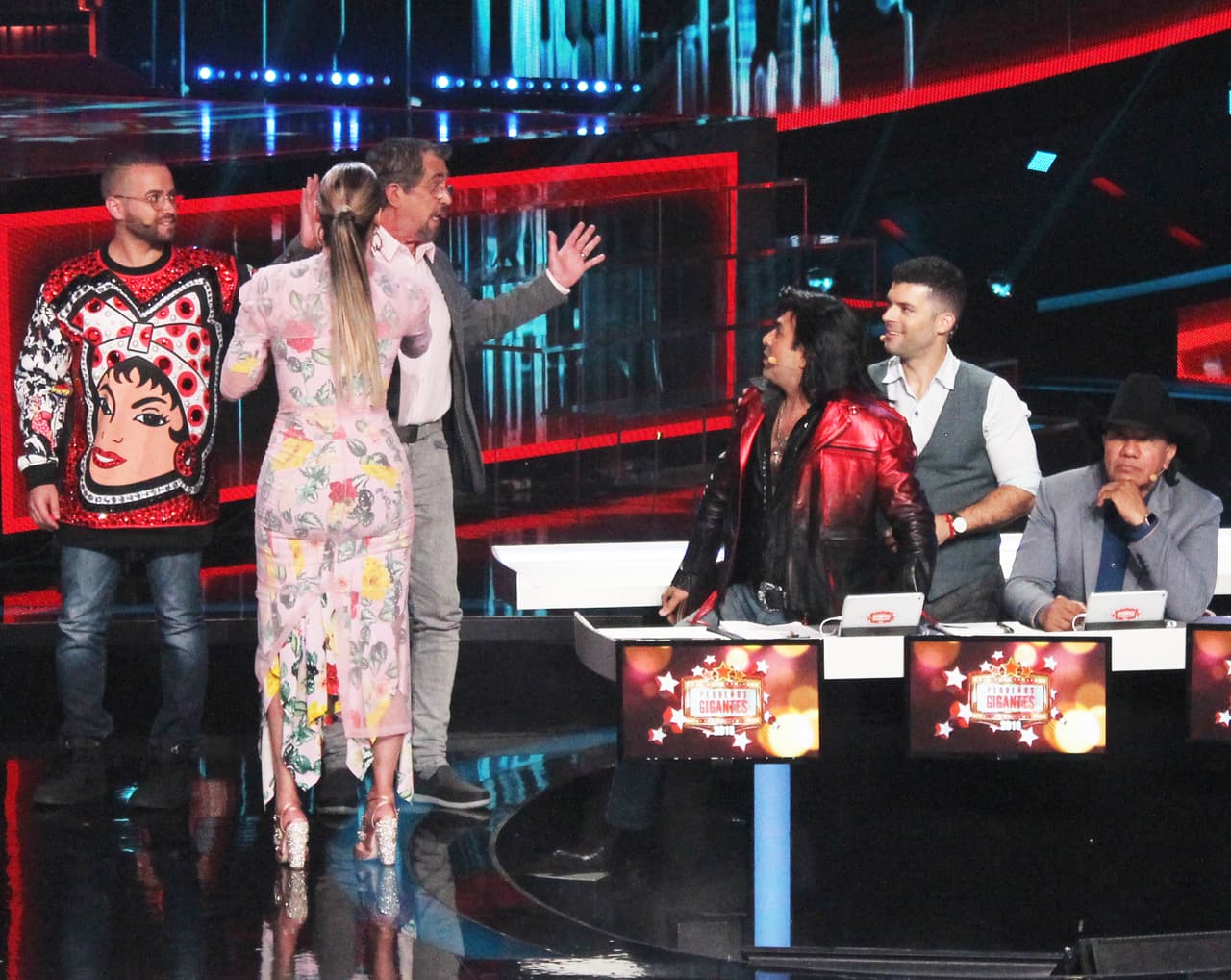 Y es que, entre broma y broma, 'El Flaco' aseguró que no le gustaba que Albertano opinara luego de las pruebas de canto y de baile de los pequeños.