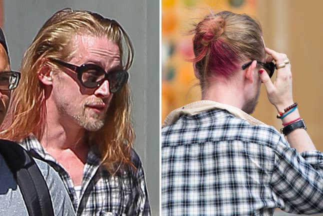 El actor apareció después de que no había dado señales de vida, luciendo un nuevo estilo.